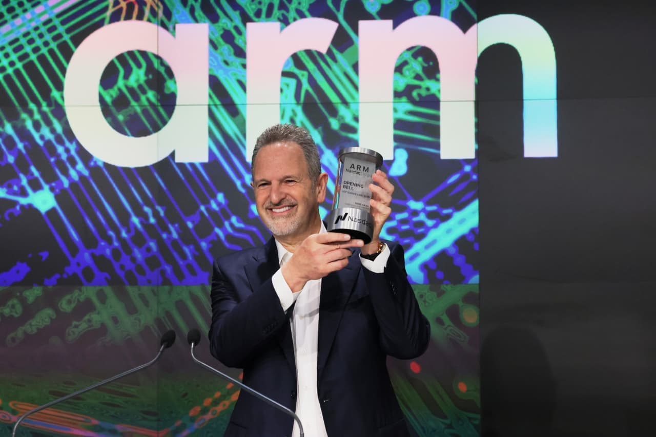 Arm’s stock soars as the company puts a big number on its newest venture