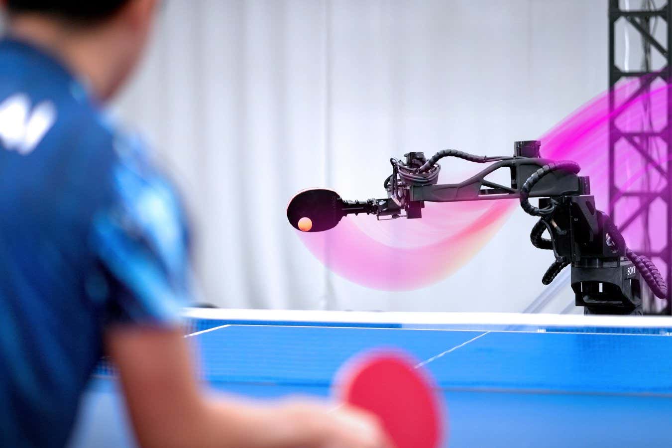 Table tennis-playing robot on track to becoming world champion