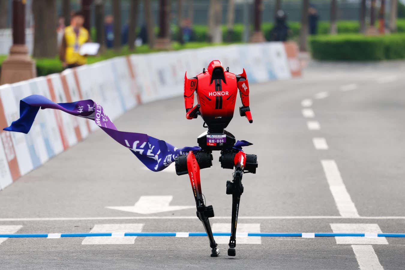 Humanoid robots may be about to break the 100-metre sprint record