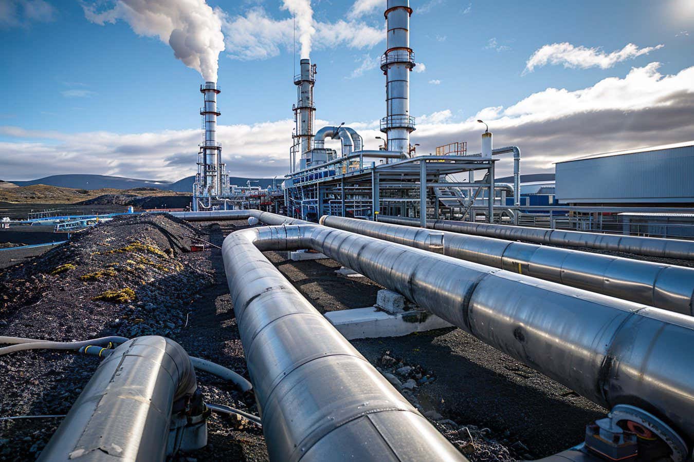 Putting CO2 into rocks and getting hydrogen out is climate double win