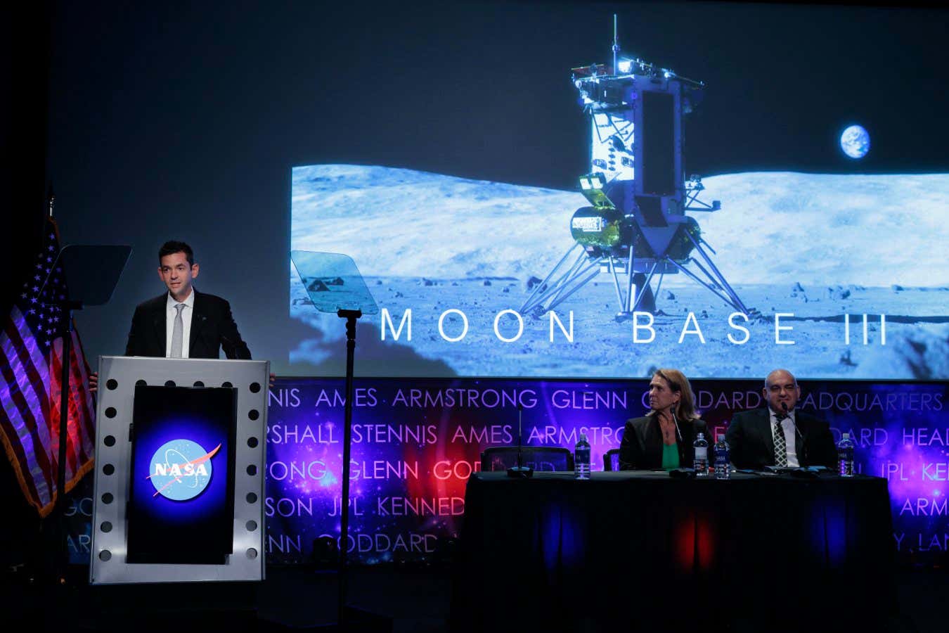 NASA plans a base on the moon spanning hundreds of square miles