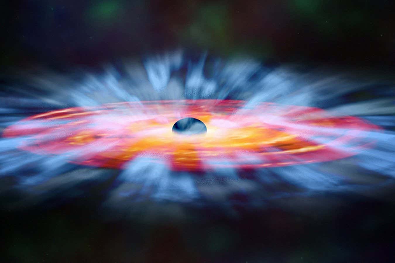 Millions of planets might form around supermassive black holes
