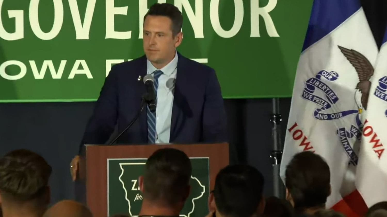 Zach Lahn says ‘wealthy donors’ won't decide Iowa's future