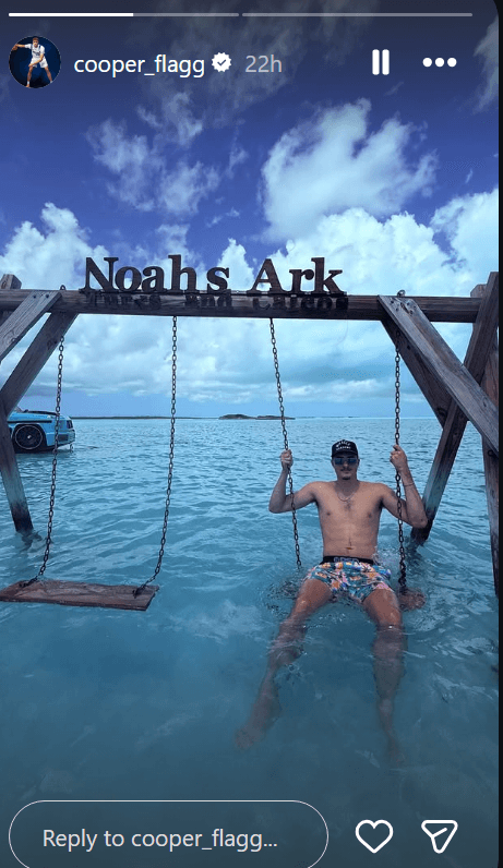Cooper Flagg enjoying Turks and Caicos vacation with rumored girlfriend