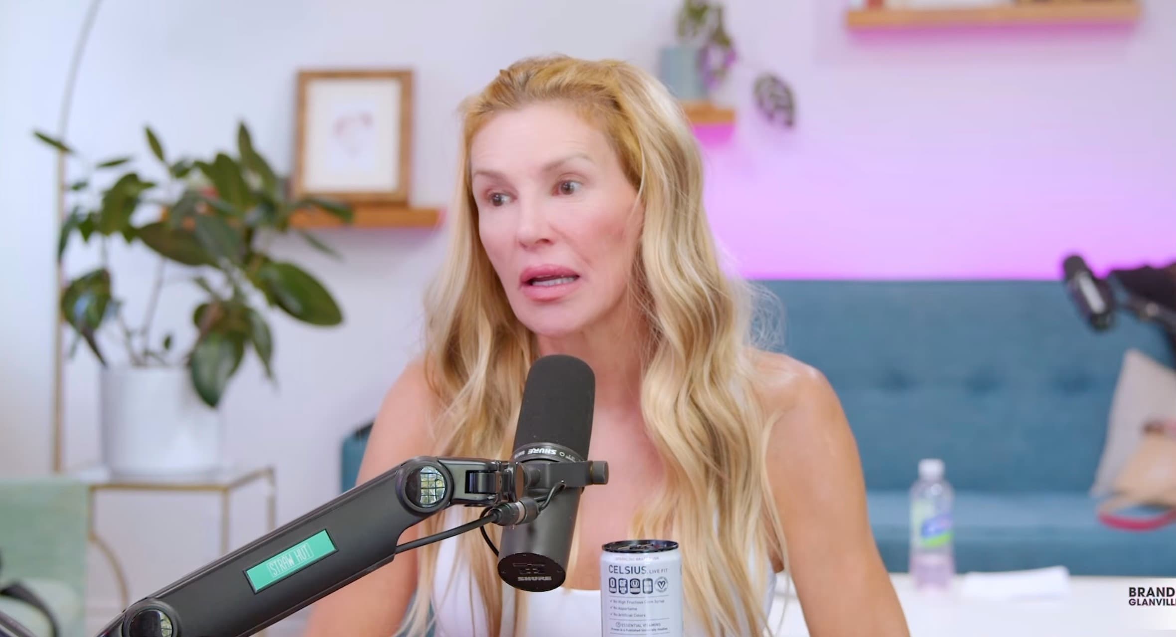 Brandi Glanville thinks she has a ‘sexually transmitted ringworm’ in her throat amid ongoing health issues