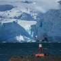 Meltwater is causing Antarctic glaciers to flow faster toward the ocean