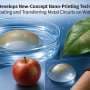 Water-based nanoprinting moves metal films onto delicate 3D surfaces without damage