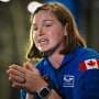 Laughter, tears: Historic day for astronaut Jenni Gibbons in Houston