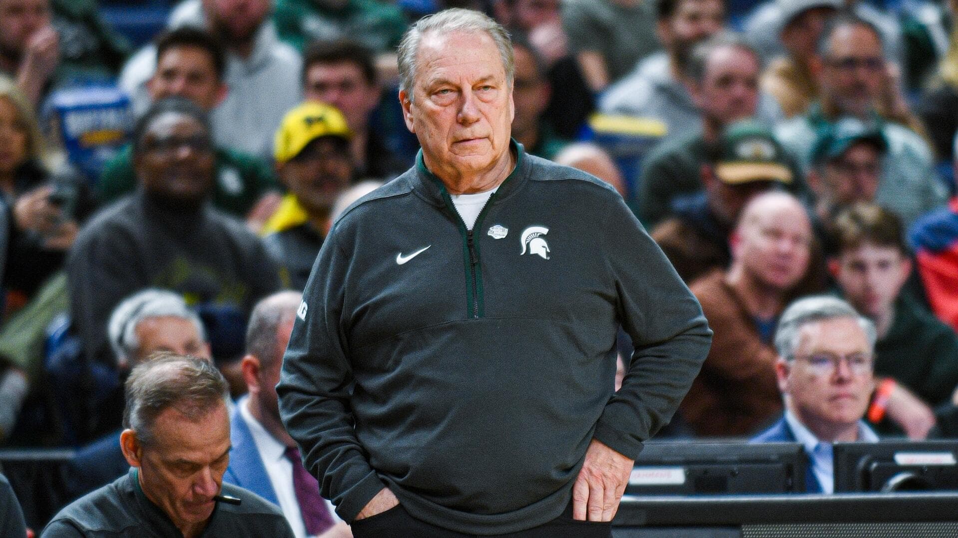 
                        Michigan State's Tom Izzo says he recently turned down NBA job offer tied to ex-Spartans player
                    