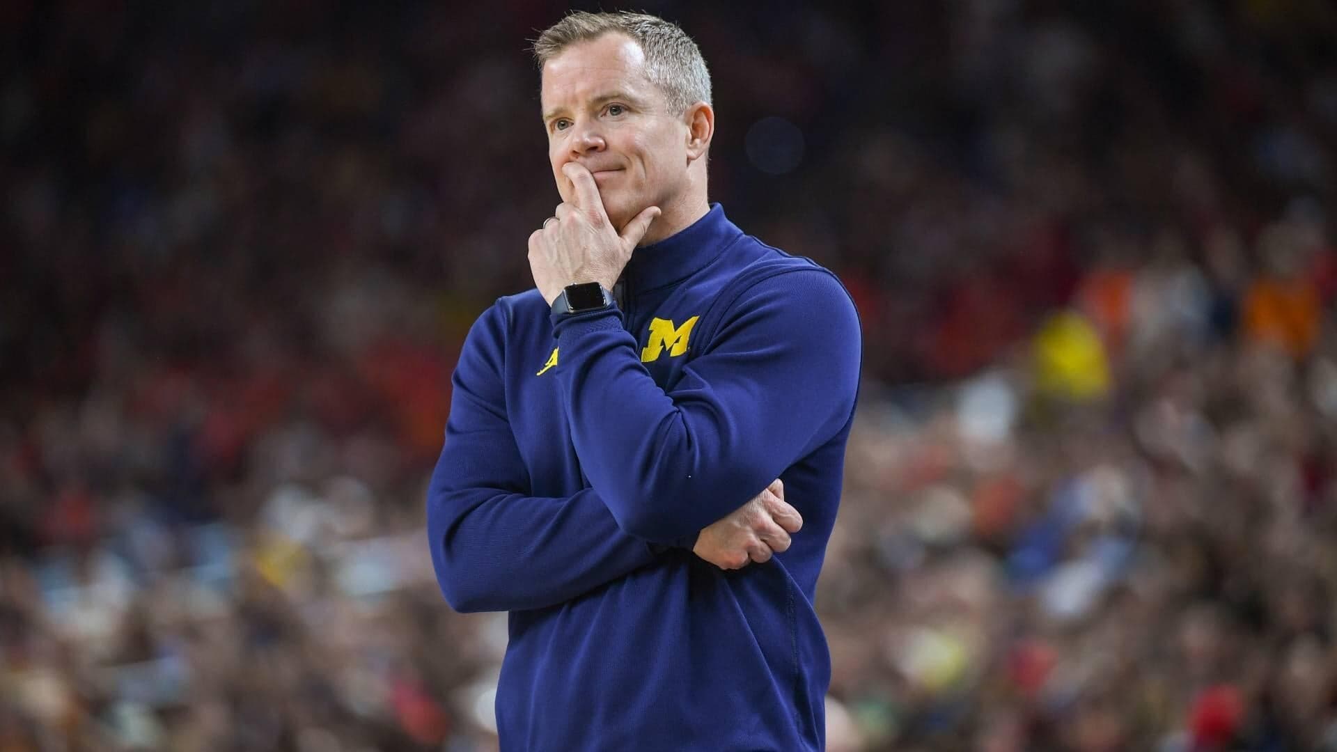 
                        Dusty May spurns North Carolina, too: Michigan coach rejects Tar Heels as he prepares for title game vs. UConn
                    