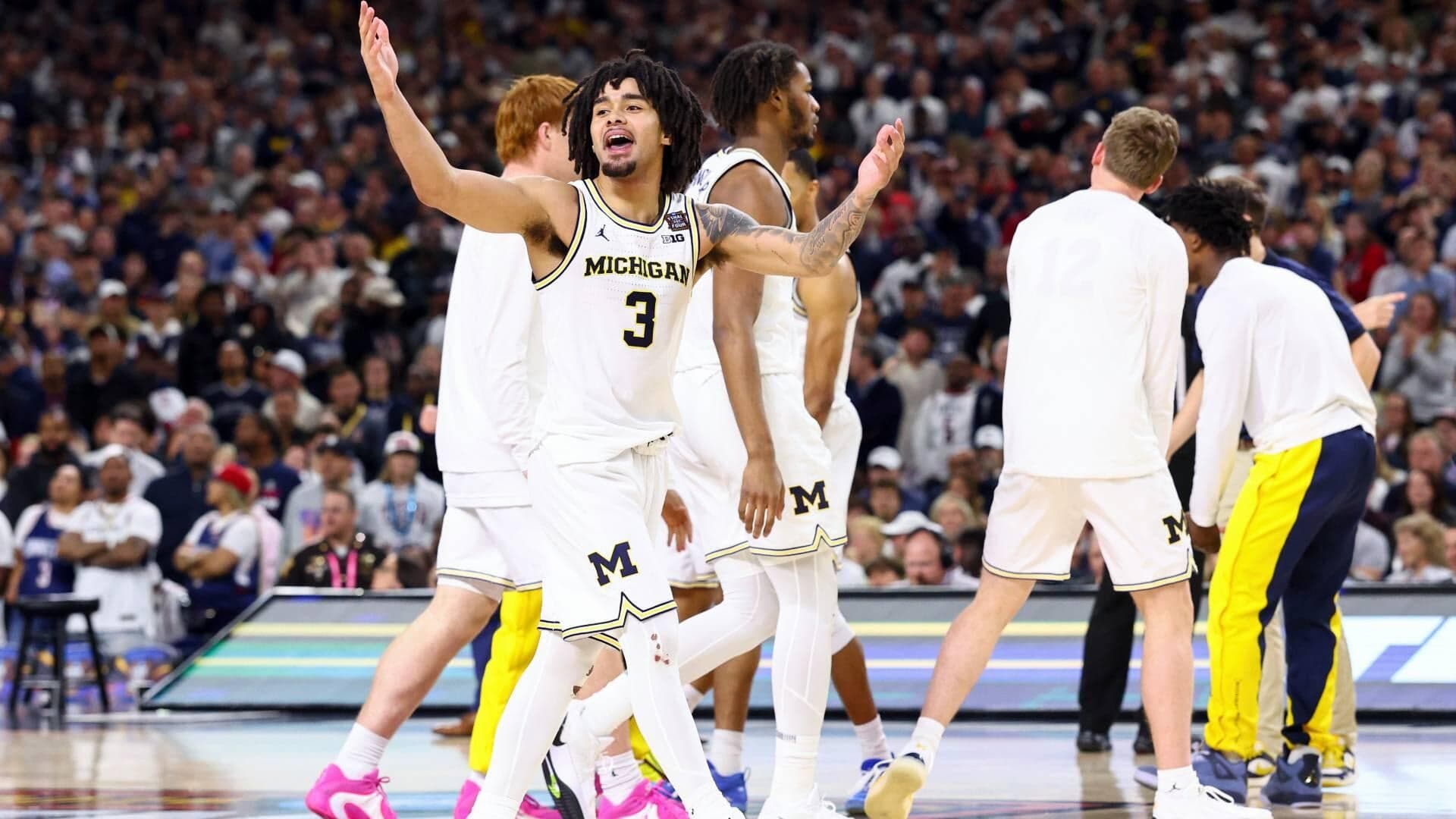 
                        Michigan's tear through the NCAA Tournament bracket ranks among greatest March Madness runs of all time
                    