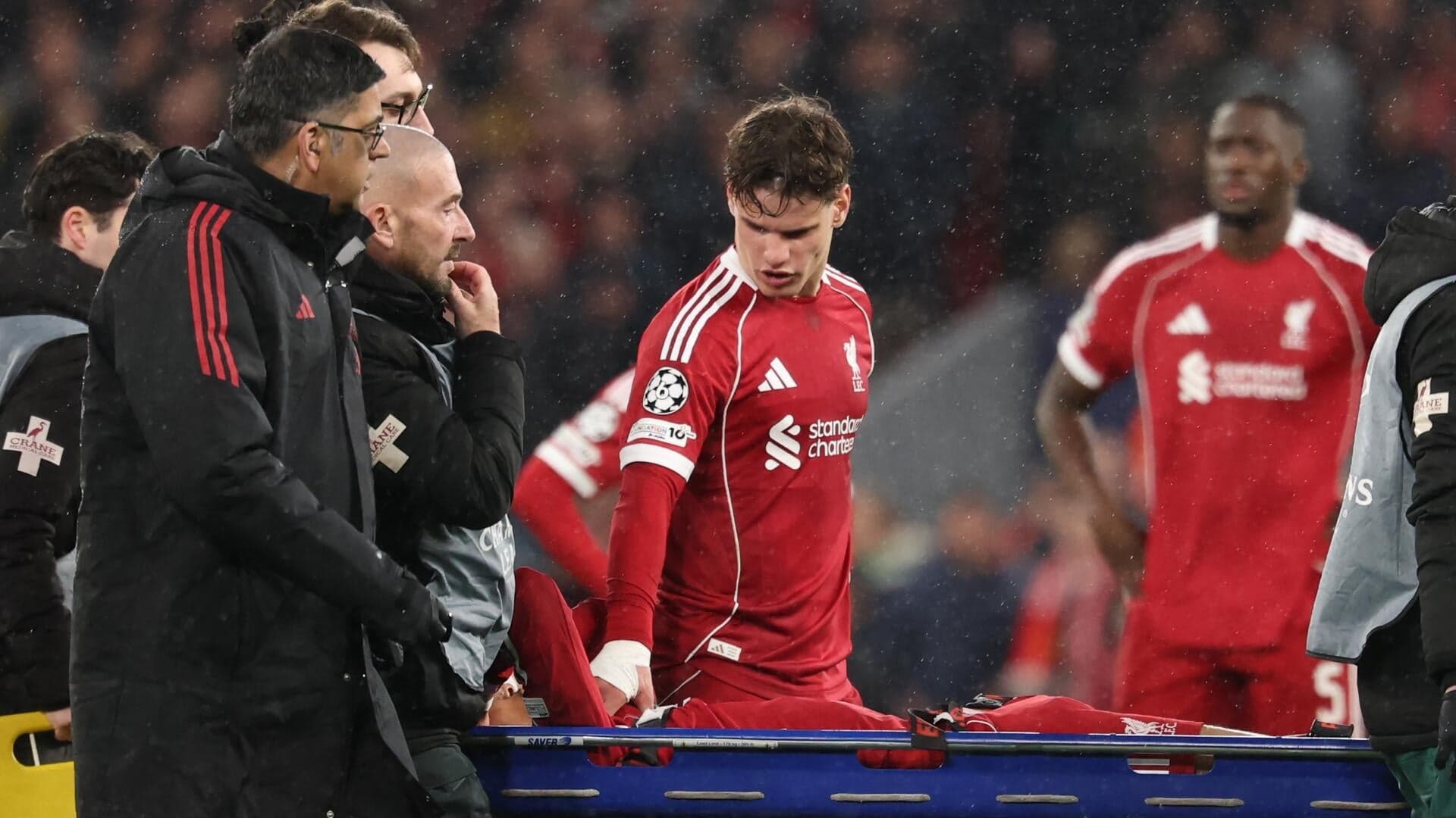 
                        Liverpool's Hugo Ekitike suffers suspected Achilles rupture, set to miss World Cup with France
                    