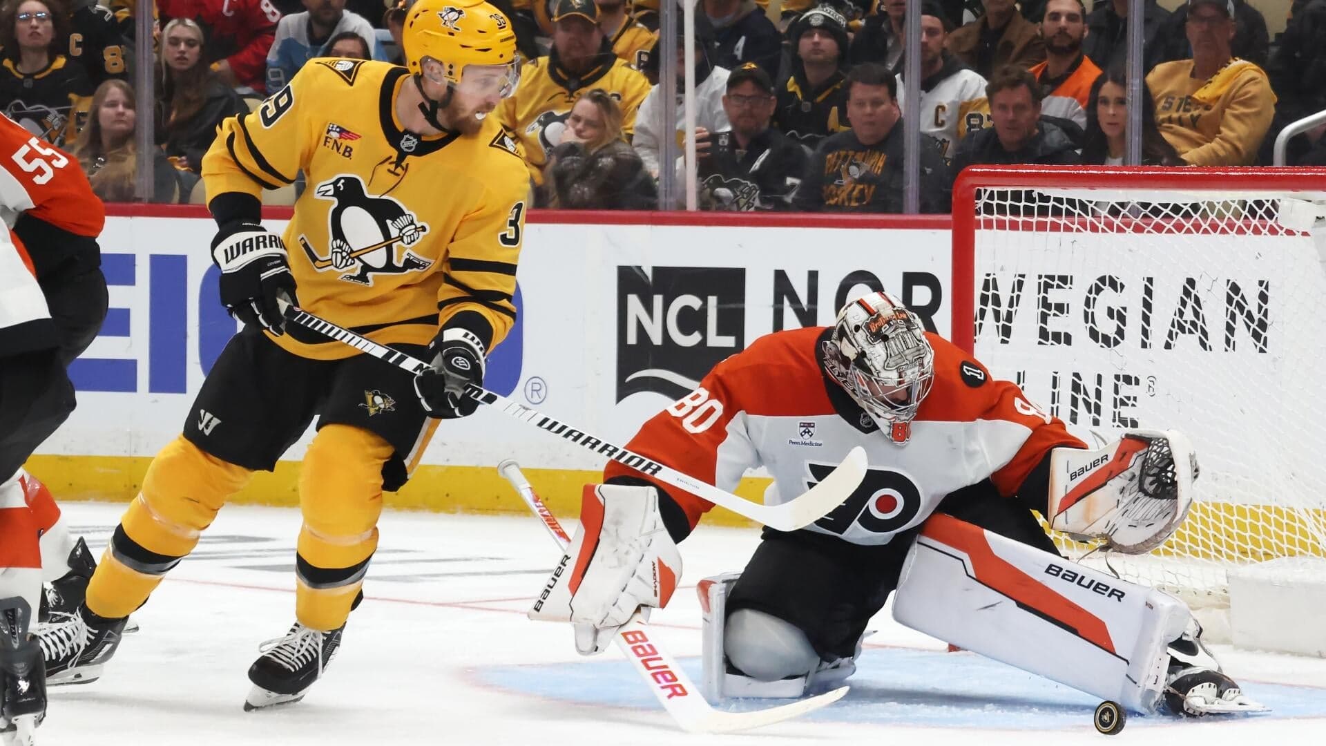 
                        Hurricanes vs. Flyers odds, prediction, time: 2026 NHL playoff picks, Game 3 best bets from proven model
                    