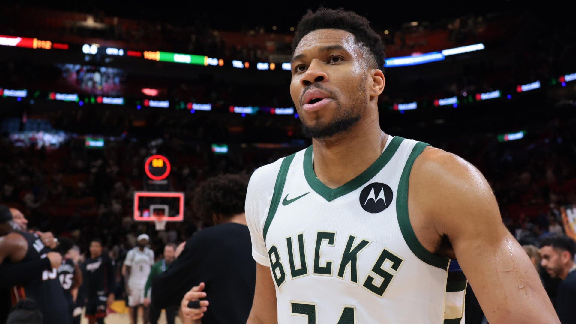 
                        Giannis Antetokounmpo next team odds: Thunder emerge as landing spot after loss to Spurs in WCF
                    