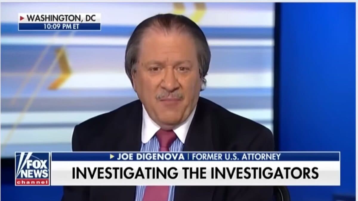 Russiagate Czar Joe DiGenova Is The Best And Last Chance For Accountability
