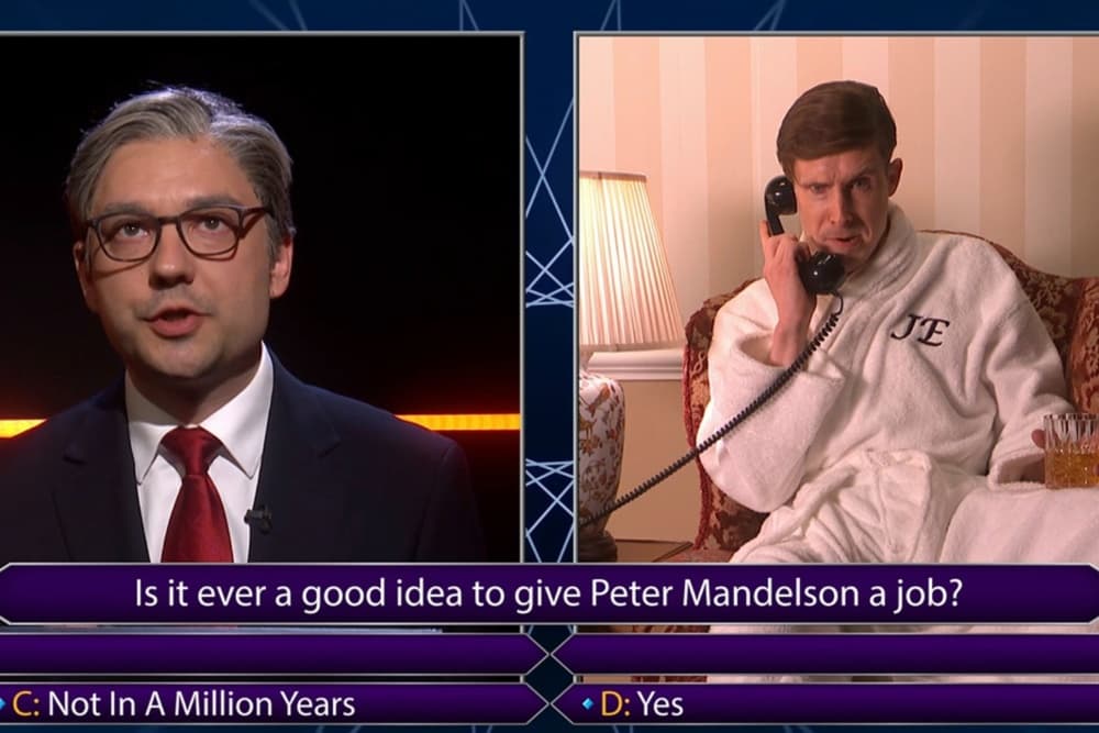 ‘SNL U.K.’ Cold Open: ‘Fake Farmer and Real A–hole’ Jeremy Clarkson Challenges Keir Starmer to a Game of ‘Who Wants to Remain a Millionaire?’ Where He Phones ‘Friend’ Peter Mandelson