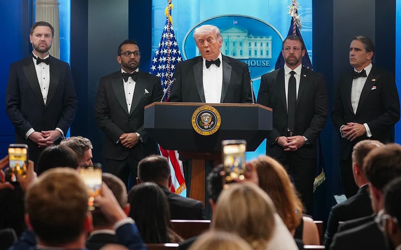Trump Addresses Shooting at White House Correspondents’ Dinner: ‘It’s a Dangerous Profession’