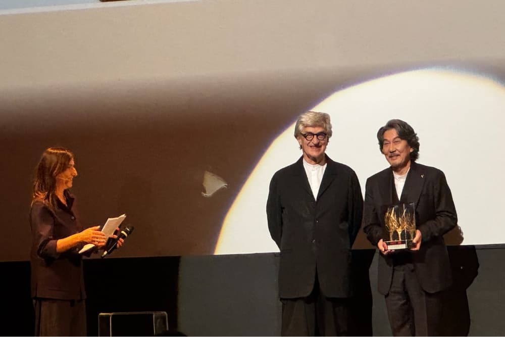 Wim Wenders Presents Yakusho Koji With Far East Film Festival’s Golden Mulberry, Describes Shooting ‘Perfect Days’ With the Discipline of a Documentary