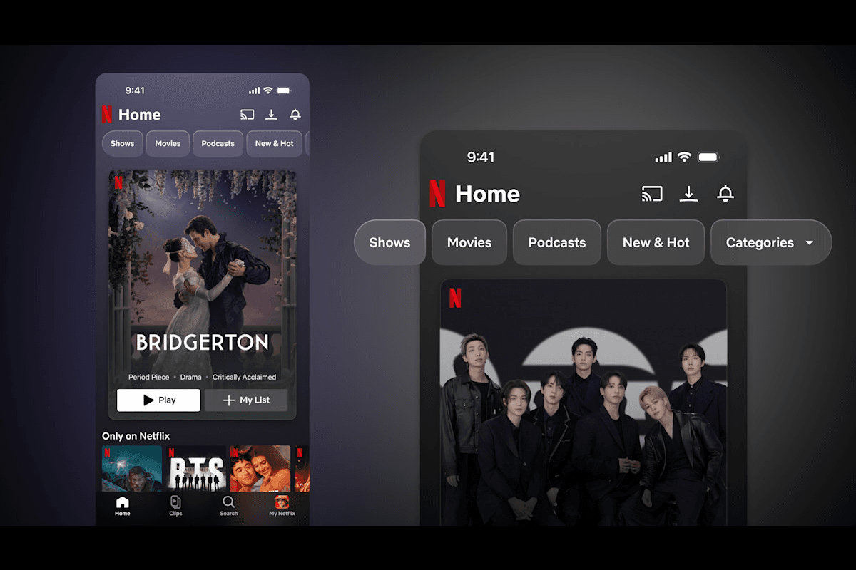 Netflix’s New Mobile App Has a Vertical Video Feed, but You Still Have to Watch TV Shows and Movies in Landscape Mode