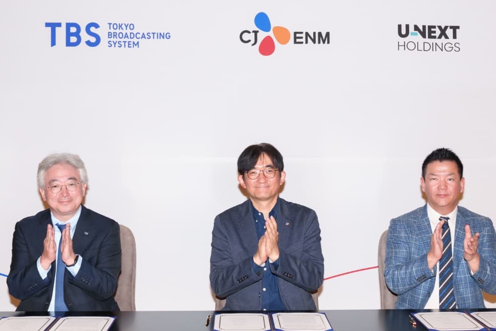 CJ ENM, TBS and U-Next Form Korea-Japan Drama Venture StudioMonowa