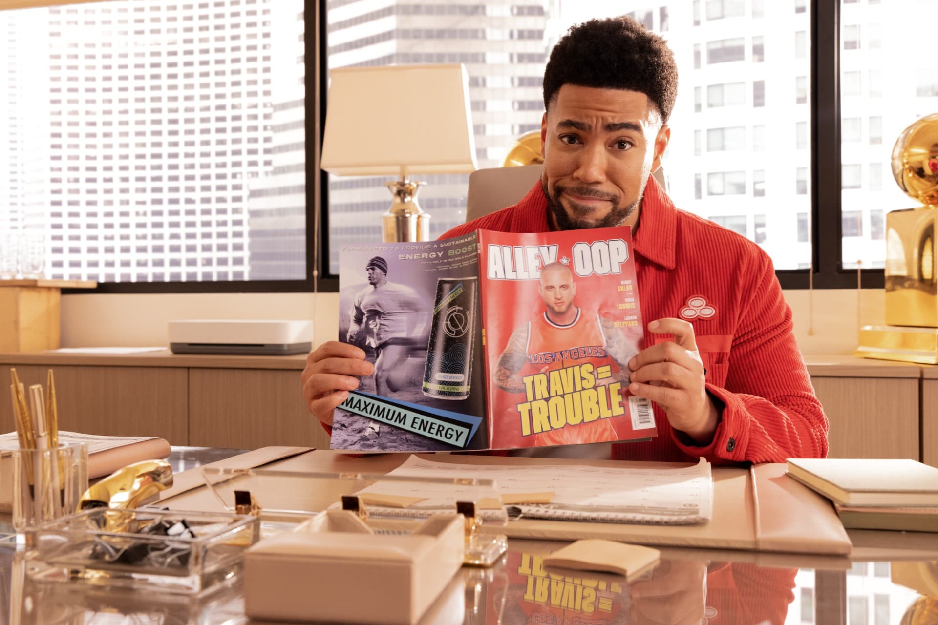 Kate Hudson’s New Netflix Co-Star: Jake From State Farm