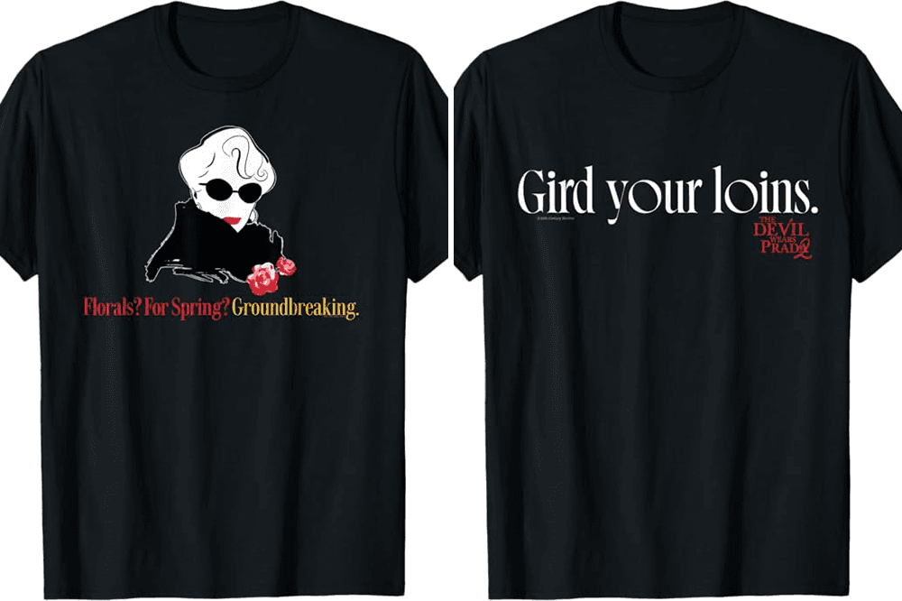 ‘Gird Your Loins’: The Best ‘Devil Wears Prada’ Merch Yet Arrives Ahead of the Sequel