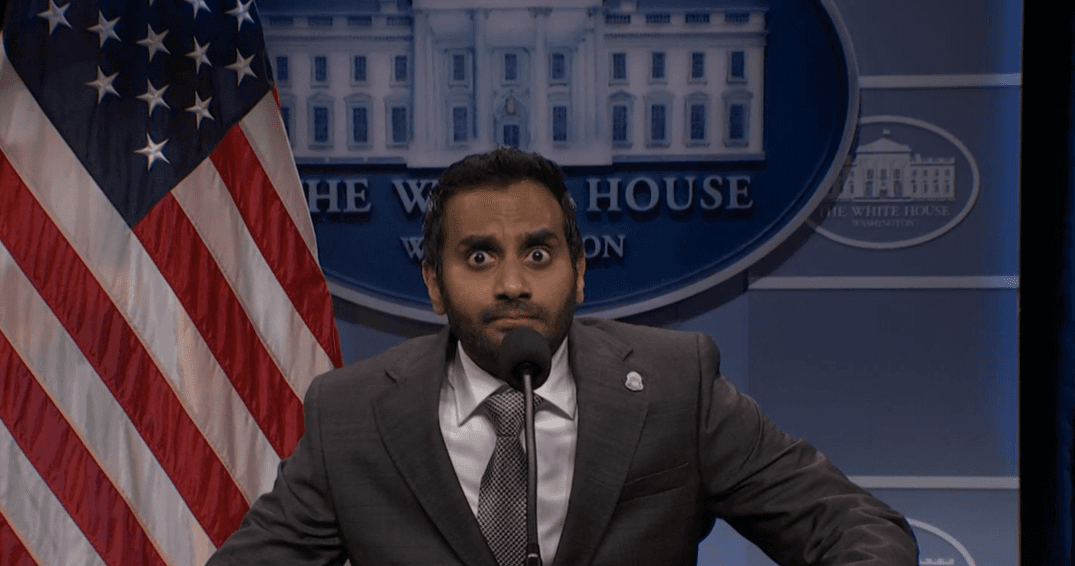 Aziz Ansari’s Kash Patel Partners Up With Colin Jost’s Pete Hegseth to Talk Iran, Rising Prices on ‘SNL’