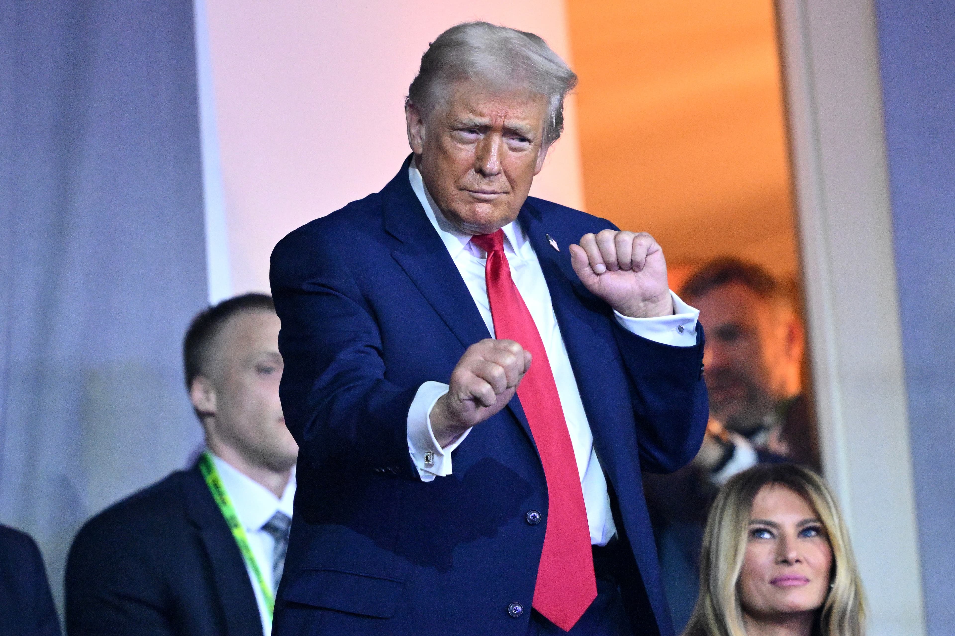 Donald Trump Says Melania ‘Hates’ When He Dances to ‘Gay National Anthem,’ the Village People’s ‘YMCA’: ‘Not Presidential’