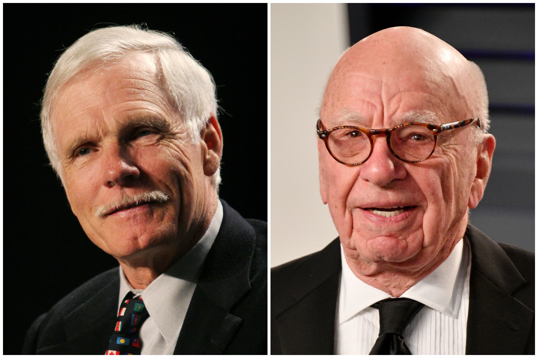 Ted Turner and Rupert Murdoch: A Media Feud for the Ages