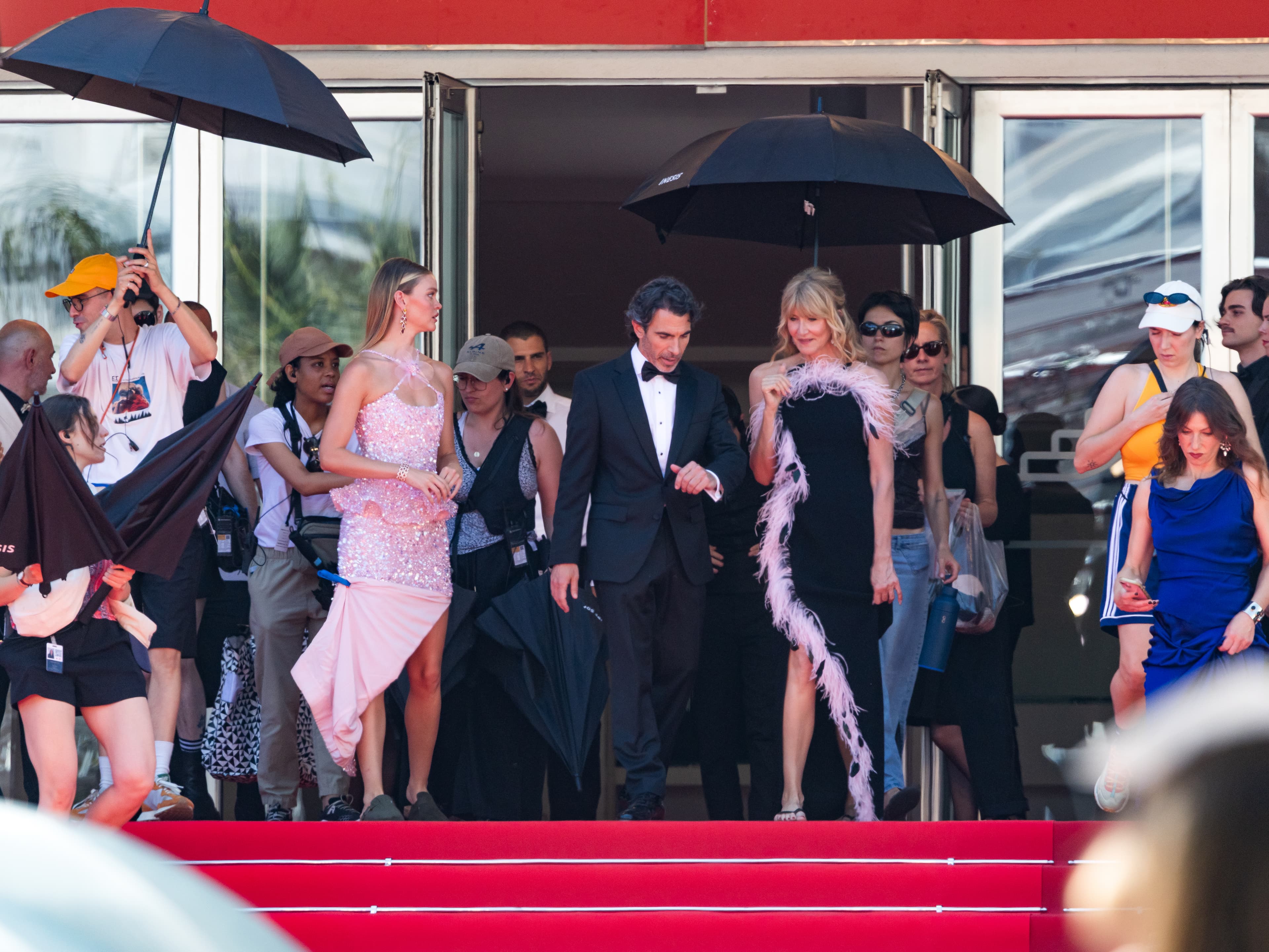 ‘The White Lotus’ Recreates Dramatic Cannes Closing Night With Laura Dern, Steve Coogan, Ari Graynor and Max Greenfield