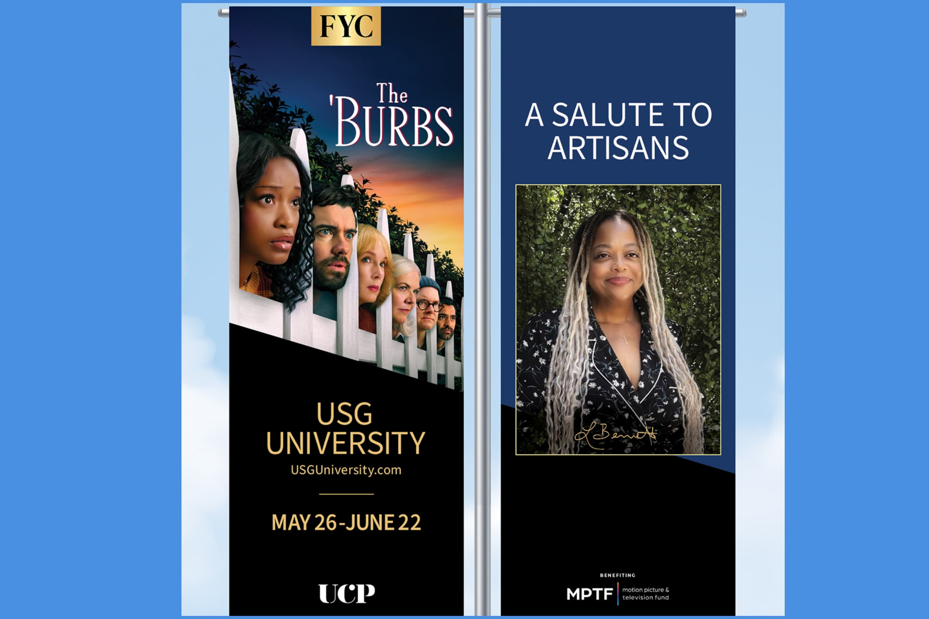 Universal Studio Group Brings ‘A Salute to Artisans’ to Pole Banners Around Los Angeles (EXCLUSIVE)