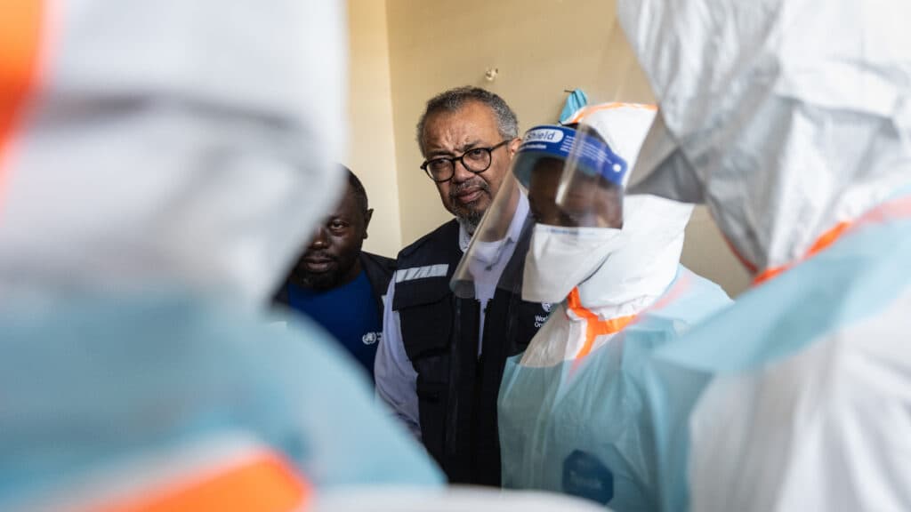 WHO director-general is profoundly concerned after visit to Ebola outbreak area