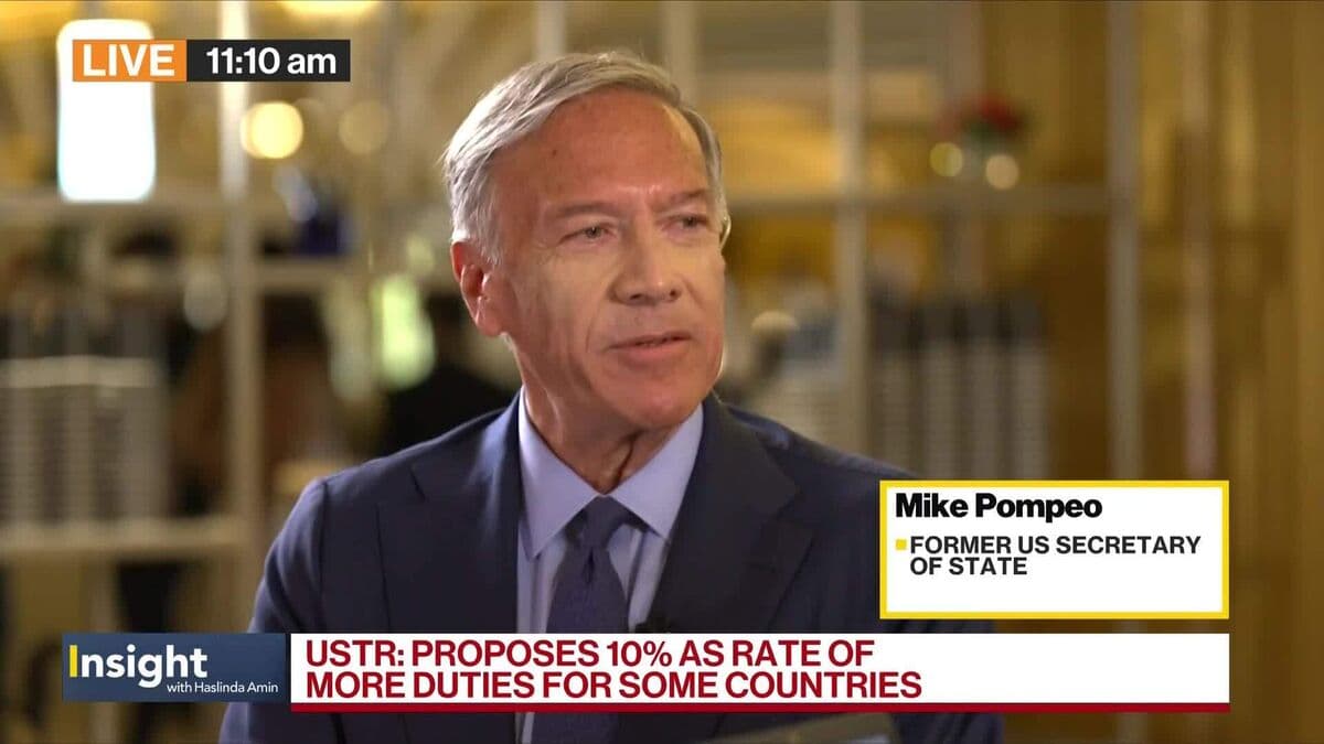 Pompeo, Markets React to US Tariffs Over Alleged Forced Labor