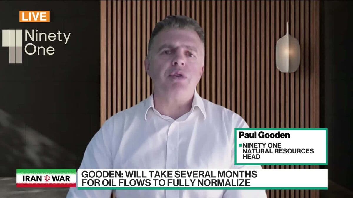 Gooden: Oil Will Live with War Hangover for Several Years