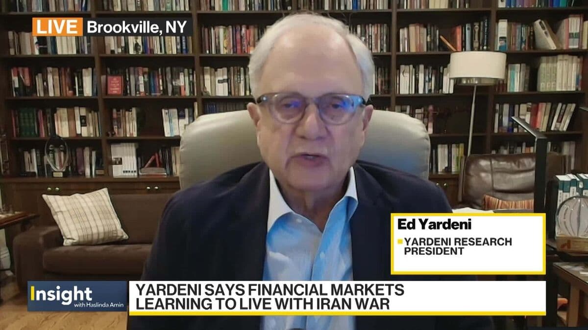 Yardeni: Investors Are Looking Past Iran War