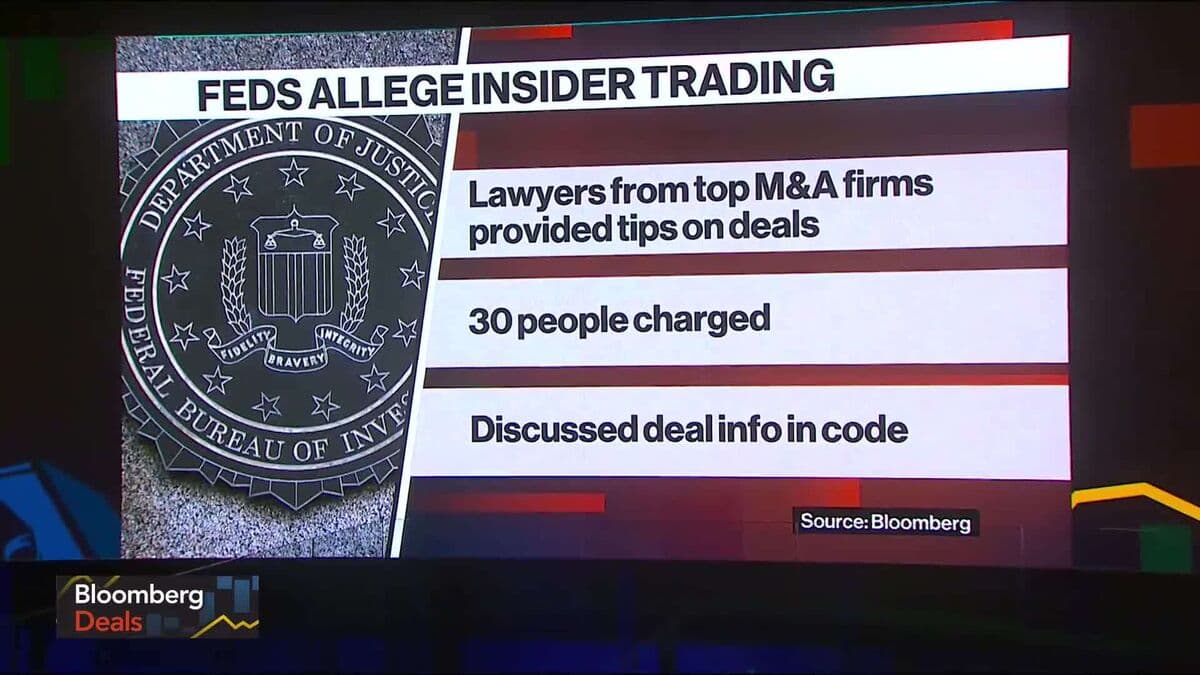 Elite M&A Lawyers Fed Massive Insider-Trading Ring: US