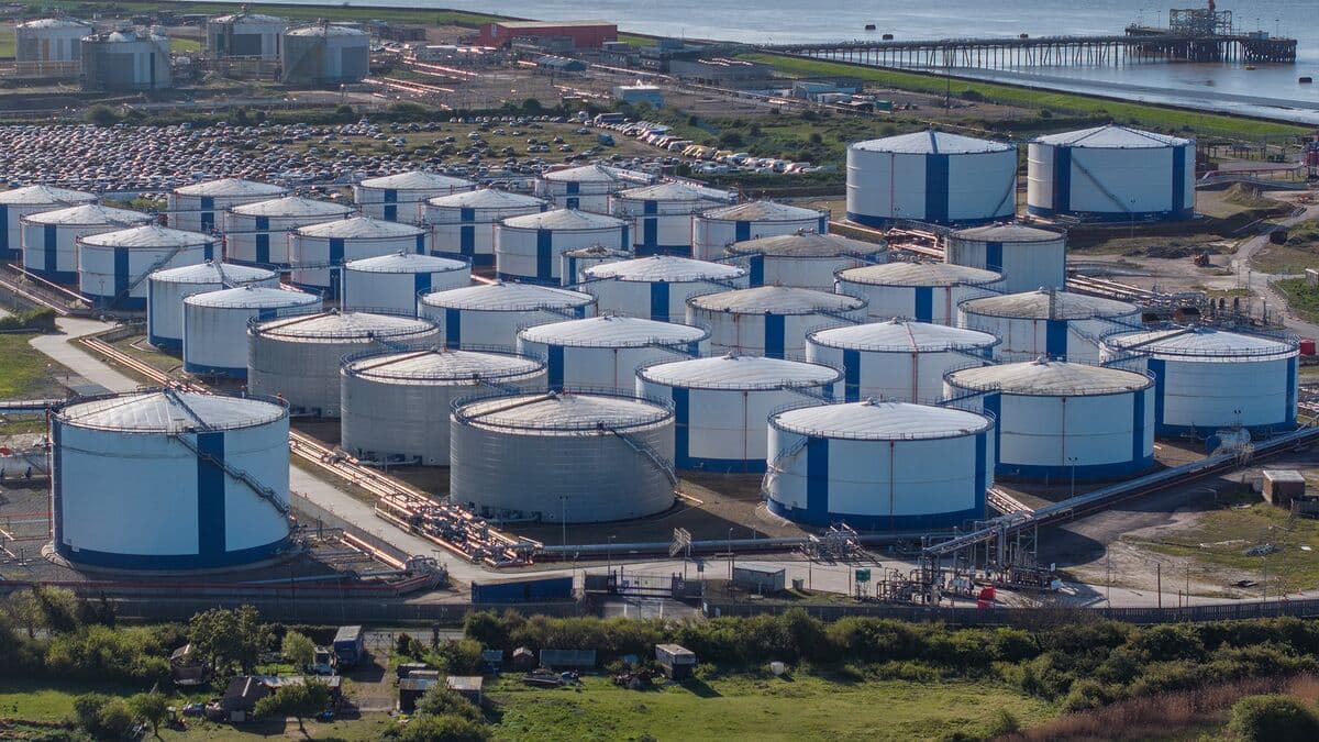 Oil Stockpiles Near Danger Zone