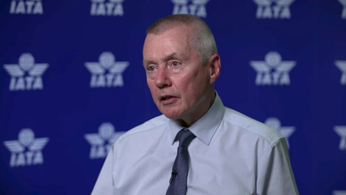 IATA Director Walsh Says the Airline Industry Is Not in a Crisis