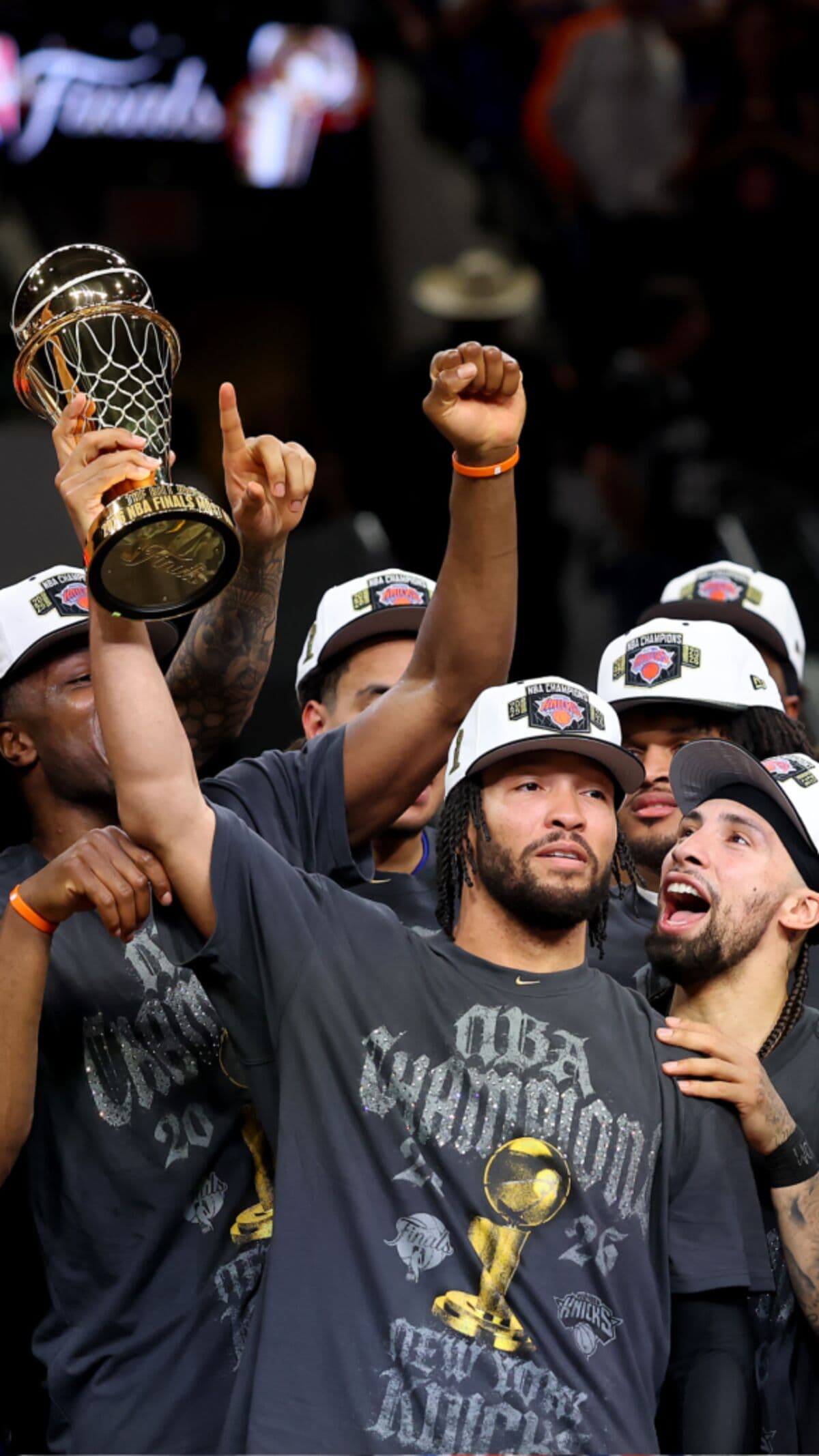 New Yorkers Celebrate Knicks’ First NBA Title in 53 Years