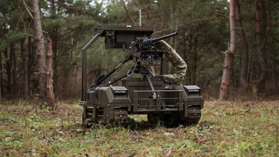 Ukraine’s military robot surge aims to offset drone risks to humans