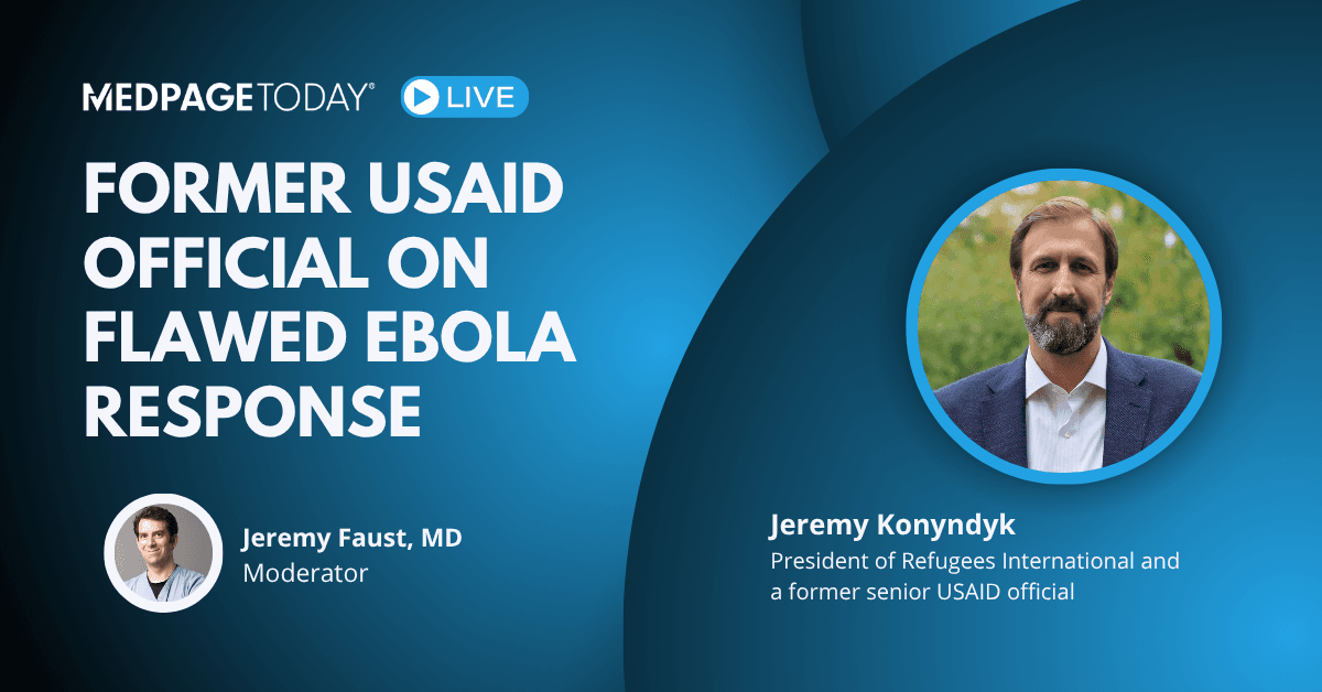 Ebola Webinar June 4: Former USAID Official Discusses Flawed U.S. Response