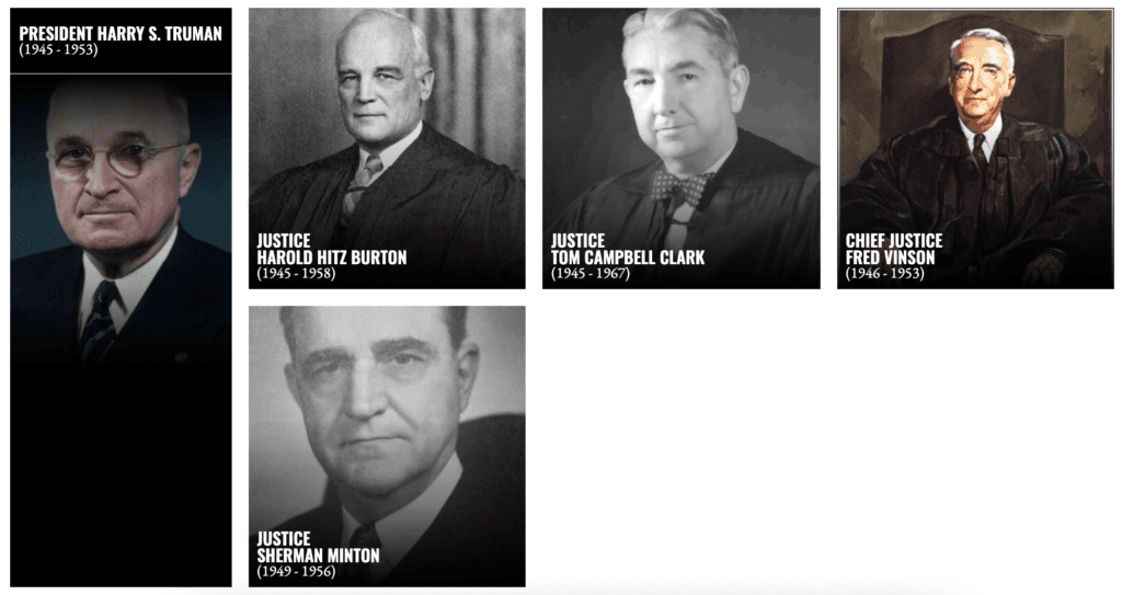 Today in Supreme Court History: April 12, 1945