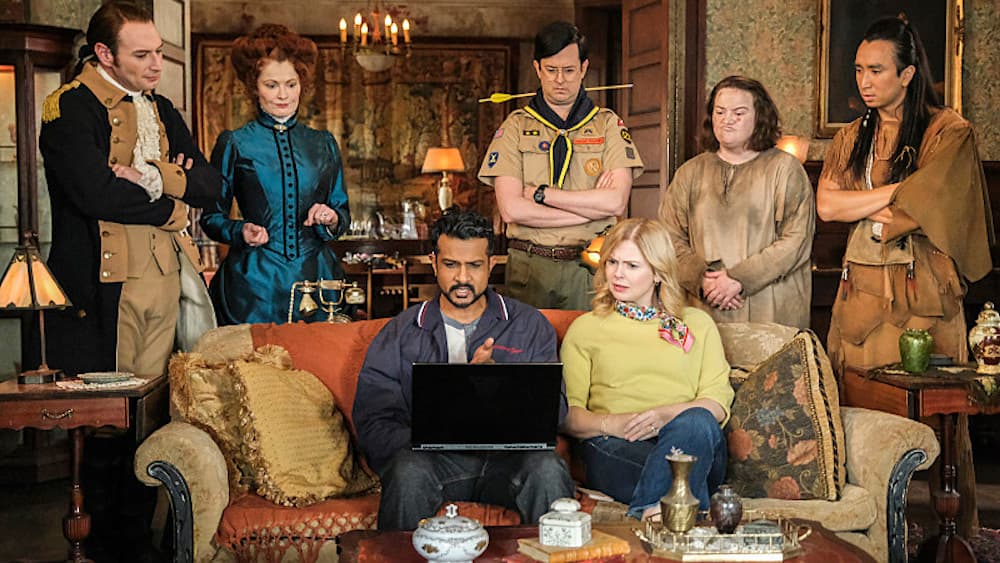 ‘Ghosts’: James Austin Johnson Holds The Key To Saving Woodstone In Season 5 Finale Clip