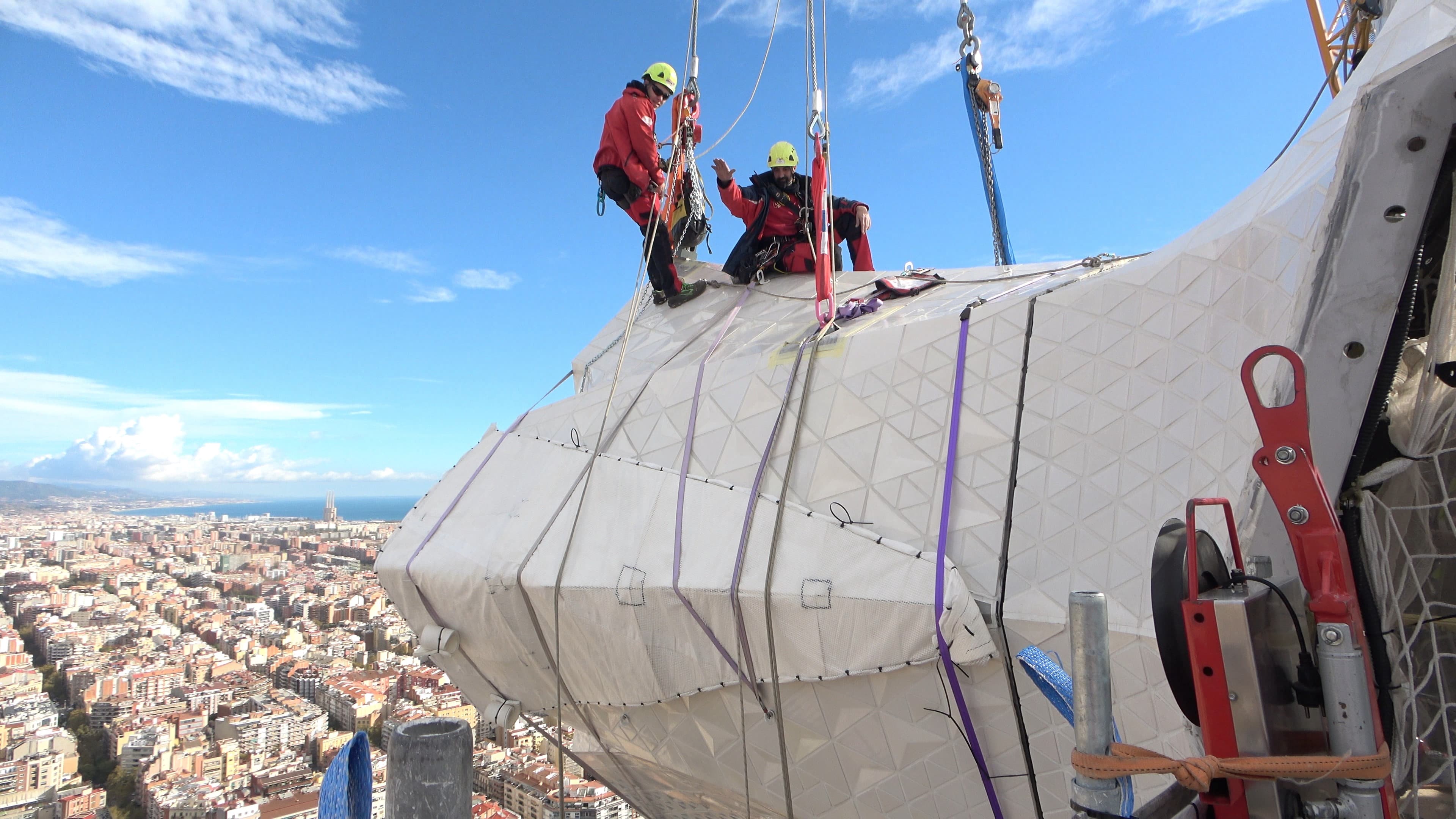 How A Japanese Broadcaster Captured The Building Of The Tower Of Jesus At Gaudí’s Sagrada Família: “It Felt Almost Like A Living Being”