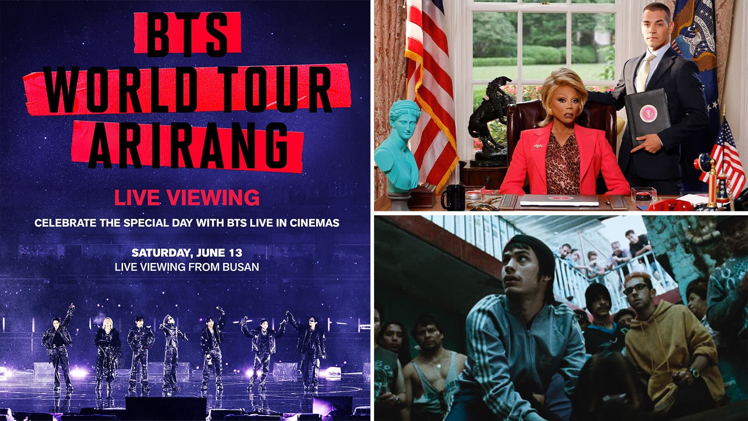 RuPaul In ‘Stop! That! Train!’, BTS, Maria Bakalova & ‘Amores Perros’ 4K Restoration – Specialty Preview