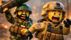 We spoke to the man making viral Lego-style AI videos for Iran. Experts say it's powerful propaganda