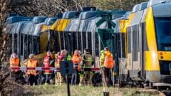 Two trains collide head-on in Denmark, leaving four critically hurt