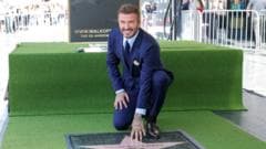 Watch: David Beckham receives star on the Hollywood Walk of Fame