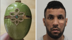 Pub thief jailed for stealing handbag with £2m Fabergé egg inside