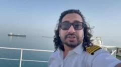 Watch: Captain of stranded ship in Strait of Hormuz tells BBC of 'pressure'